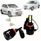 Ultra Super Led Farol Fiat Uno Todos H4 7800 Lumens 6000K