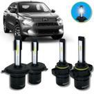 Ultra Super Led S14 Farol Alto Baixo H4 E Milha H16 Citroen Basalt