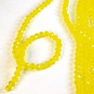 Um Fio de Cristal Rondela 8MMAmarelo TranspAprox 65Un30g