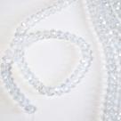Um Fio de Cristal Rondela 8MMTransparenteAprox 65Un30g