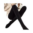 Um par de meias justas, leggings elásticas térmicas de cintura alta opacas, meias e meias femininas Um par de meias justas, leggings elásticas térmicas de cintura alta opacas, meias e meias femininas