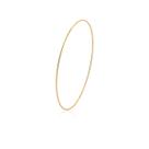 Uma Argola Pulseira Ouro 10k