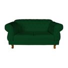 Uma Namoradeira + Duas Poltronas Chesterfield Capitonê Elisabeth Suede - Verde Musgo / Decoração, Recepção, Salas de Tv Uma Namoradeira + Duas Poltronas Chesterfield Capitonê Elisabeth Suede - Verde Musgo / Decoração, Recepção, Salas de Tv