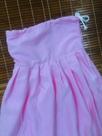 Umbanda e candomblé, conjunto 3 peças em tactel micro fibra rosa bebê