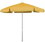 Umbrella FiberBuilt Home 7,5" Hex Patio, 6 costelas, dossel amarelo