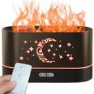 Umidificador Aromatizador Flamejante 200ml C/ controle e LED