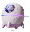 Umidificador astronauta capsula espacial com luz noturna colorida bmax bm076