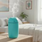 Umidificador de ar 420ml purificador difusor usb essenciais