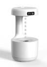 Umidificador De Ar Anti-Gravidade 800ml Gotas De Água Ultrassônicas USB Recarregável Com Visor Led