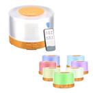 Umidificador de ar difusor de grão de madeira Aromaterapia Inteligente Ultrasonic Atomizador Colorido 500ml Umidificador de ar difusor de grão de madeira Aromaterapia Inteligente Ultrasonic Atomizador Colorido 500ml