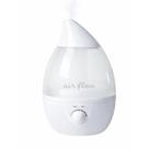 Umidificador de Ar Ultrassônico 4L Difusor Aromas Luminária LED Silencioso Branco/Transparente