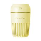 Umidificador Difusor de Aromas USB Luz LED Carro Casa Quarto Amarelo