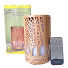 Umidificador e Difusor de Aromas 200ml - Marrom Claro