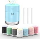 Umidificador SZO Colorido Mini USB Recarregável 4 Modos Azul