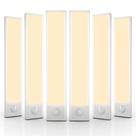 Under Cabinet Lights AVEVA 40 LED Motion Sensor, pacote com 6