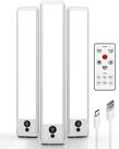 Under Cabinet Lights EZVALO LED Closet 5700K com controle remoto de 3 unidades