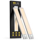 Under Cabinet Lights MCGOR 40 LED Recarregável, pacote com 2