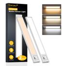 Under Cabinet Lights Onforu, sensor de movimento recarregável de 9,8"