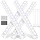 Under Cabinet Lights XSINOLI Motion Sensor, pacote com 4 unidades, branco