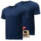 Undershirt Heat Equation Merino Wool Camisa para homens, pacote com 2