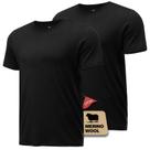 Undershirt Heat Equation Merino Wool Camisa para homens, pacote com 2