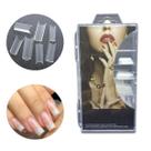 Unha Gel 100 Tips Curvatura Porcelana Alongamento