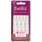 Unhas belliz francesinha rosa 1204