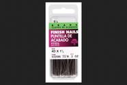 Unhas de acabamento Hillman 4d 1,5" em aço polido 57 g