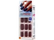 Unhas Kiss Impress Matte Deep Kiss BIPM410BR