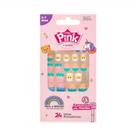 Unhas Kiss Pink Infantil Pink 4 FPSP03 Unhas Kiss Pink Infantil Pink 4 FPSP03