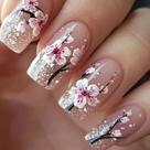 Unhas Postiças Amarelas Com Design De Flor E Pena, 24 Peças, Comprimento Médio, Pontas Quadradas E
