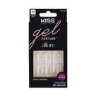 Unhas postiças kiss new york gel fantasy allure quadrado médio c/28un fa03b Unhas postiças kiss new york gel fantasy allure quadrado médio c/28un fa03b