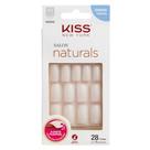 Unhas Postiças Kiss NY - Salon Natural Médio Quadrado