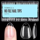 Unhas Postiças TOMICCA - 504 Unidades de Gel Macio em 12 Tamanhos
