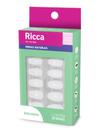 Unhas ricca naturais estilo bailarina 24 unhas