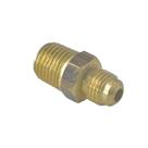 União de Redução Latão 1/4" NPTM x 1/4" SAEM