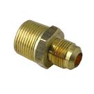 União de Redução Latão 3/4" NPTM x 1/2" SAEM