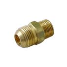 União de Redução Latão 3/8" NPTM x 1/2" SAEM
