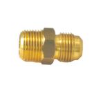 União de Redução Latão 3/8" NPTM x 3/8" SAEM