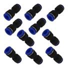 União Emenda Pneumática Instantânea Pushin Nylon Pu 12mm União Emenda Pneumática Instantânea Pushin Nylon Pu 12mm