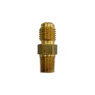 União Lado Cônico 1/4 M SAE x 1/8 M NPT União Lado Cônico 1/4 M SAE x 1/8 M NPT