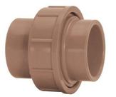 União Marrom PVC Soldável 25mm ou 3/4" - Amanco União Marrom PVC Soldável 25mm ou 3/4" - Amanco