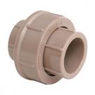 Uniao Plastilit PVC Liso Liso 1/2 Marrom