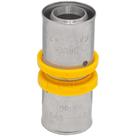 União Reta Pex Multicamadas 16x16mm Gás Druck