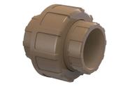 União Soldável 20mm Marrom União Soldável 20mm Marrom