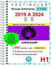 Unicamp (H1) 2ª Fase Provas 2019 a 2024 Gabarito Comentado Unicamp (H1) 2ª Fase Provas 2019 a 2024 Gabarito Comentado