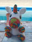 Unicórnio amigurumi