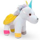 Unicórnio de Pelúcia Branco Unicórnio de Pelúcia Branco