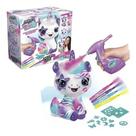 Unicórnio Pelucia Para Pintar Airbrush Plush Style 4Ever Pinte e lave Quantas vezes Quiser - Fun