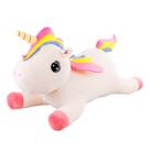 Unicórnio Rosa Asas Deitado 33cm - Pelúcia